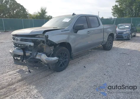 2025 Chevrolet Silverado 1500 4Wd Short Bed Rst from USA, damaged, VIN 1GCPKEEK0SZ137373